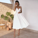 Elara - Graceful Minimalist Dress