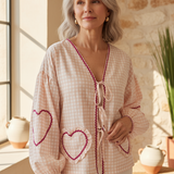 Irissa - Heart Blouse