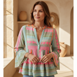 Sirenia - Boho Printed Top
