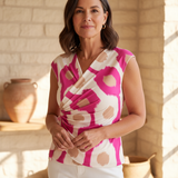 Valencia - Bold Wrap Top