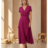 Leanne - Elegant Tummy Covering Dress