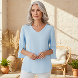 Esmira- V-neck blouse