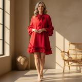 Fritzi - Bold Ruffled Dress