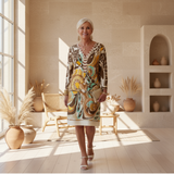 Moonie - Sunburst Printed Dress