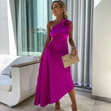 Marivelle - Pleated Glamour Dress