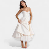 Abito Midi in Tulle e Stile