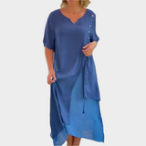 Abito Maxi Classico in Colore Unico