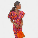 Abito con Maniche e Volant