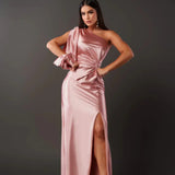 Alison - Elegant Slit Maxi Dress