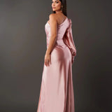 Alison - Elegant Slit Maxi Dress