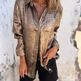 Louella - Chic Shimmer Shirt