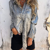 Louella - Chic Shimmer Shirt