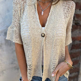 Ivonie - Elegant Textured Top