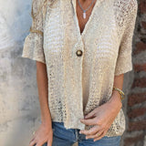 Ivonie - Elegant Textured Top