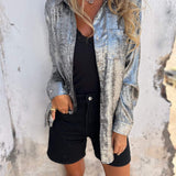 Louella - Chic Shimmer Shirt