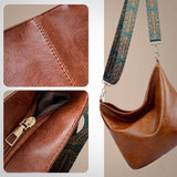 Greta - Borsa a spalla vintage in pelle