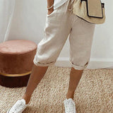 EMMA - Cotton-Linen Women's Pants