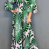 Delara - Classy Printed Jumpsuit