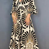 Delara - Classy Printed Jumpsuit