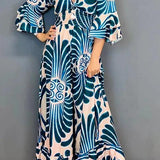Delara - Classy Printed Jumpsuit