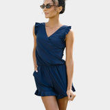 Costume da bagno con Volant e Supporto per il Seno