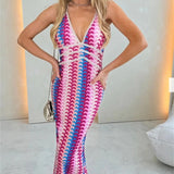 Brisa - Chic V-Neck Dress