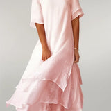 Abito Maya con Eleganti Volant