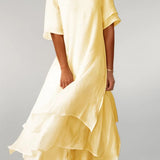 Abito Maya con Eleganti Volant