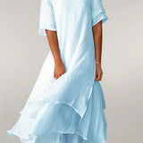 Abito Maya con Eleganti Volant