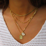 Collana con Design a Conchiglia