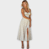 Abito Midi con Corsetto