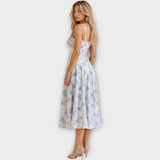 Abito Midi con Corsetto