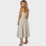 Abito Midi con Corsetto