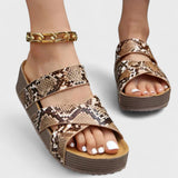 Rosetta - Sandali Ortopedici in Pelle