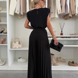 Marian - Elegant Pleated Set