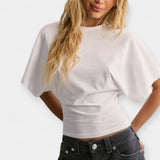 Maglietta con Maniche Ampie e Comode