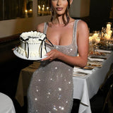 Xara - Sparkling Maxi Dress