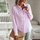 Marcelina - Elegant Polo Blouse