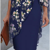 Tiana - Printed Elegant Dress