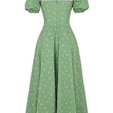 Aviana - Bloom Puff Sleeve Dress