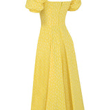 Aviana - Bloom Puff Sleeve Dress