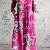 Rosaline - Bold Blossom Dress
