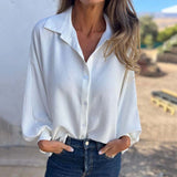 Isola - Elegant Button-Up Blouse