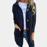 Alina | Cardigan lungo in maglia morbida