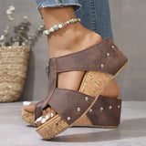Laurelle - Stylish Wedge Sandals