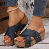 Elara - Boho Wedge Sandals