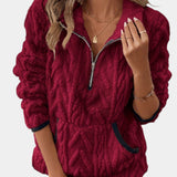 Monique | Felpa in pile morbido e avvolgente