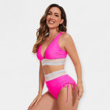 Bikini a Vita Alta con Imbottitura