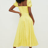 Aviana - Bloom Puff Sleeve Dress