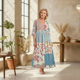 Olivia - Graceful Retro Maxi Dress